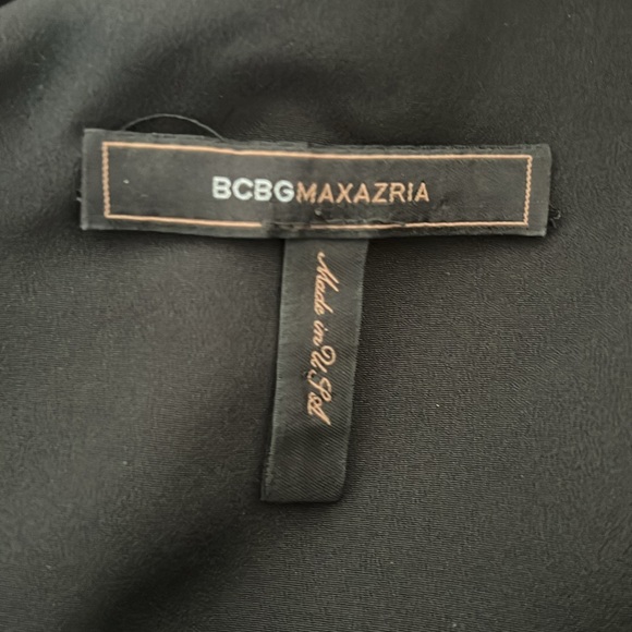 Black high low dress by bcbg - Picture 4 of 4